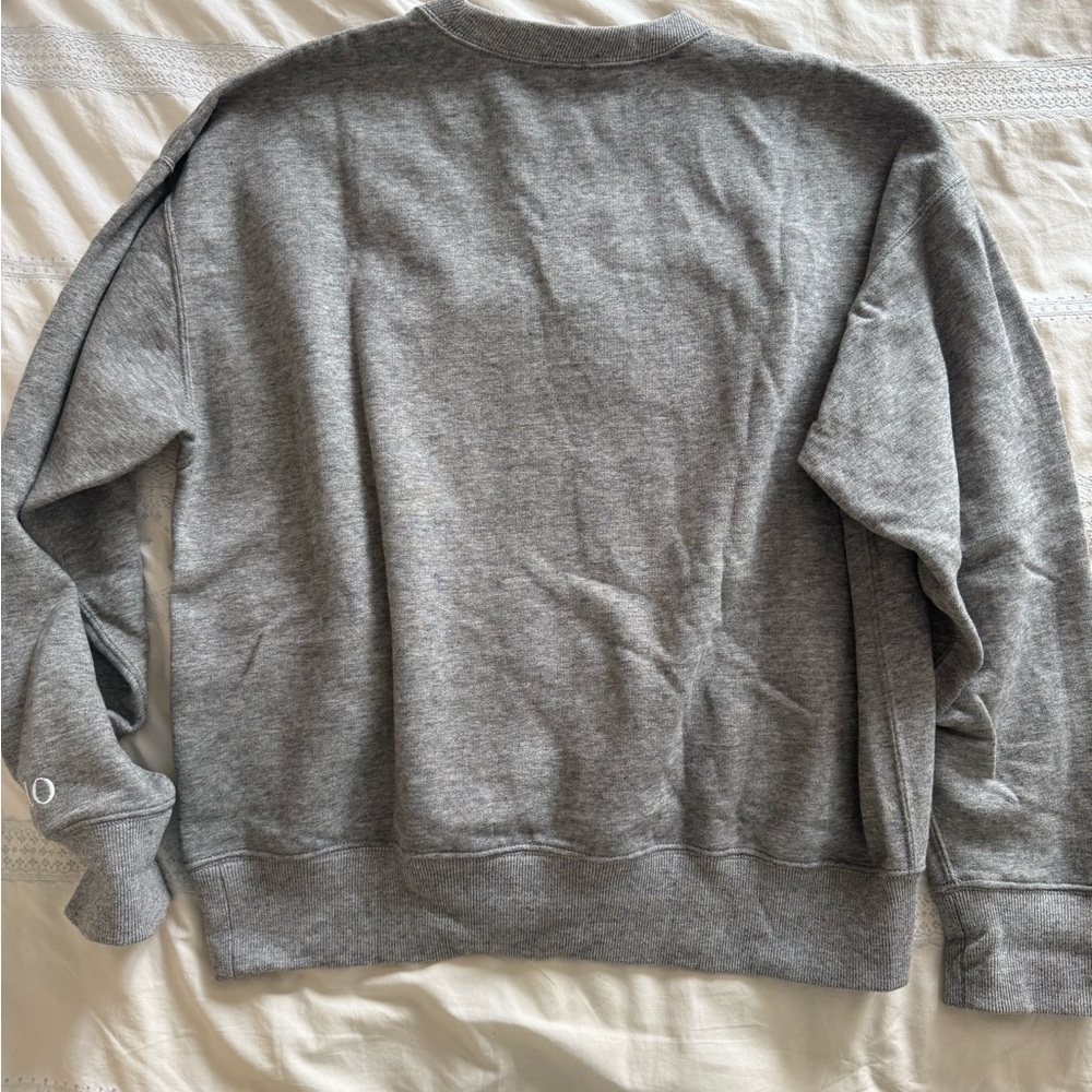 Polo Ralph Lauren Polo Match Game Embroidered Grey Sweatshirt like new - Picture 9 of 9